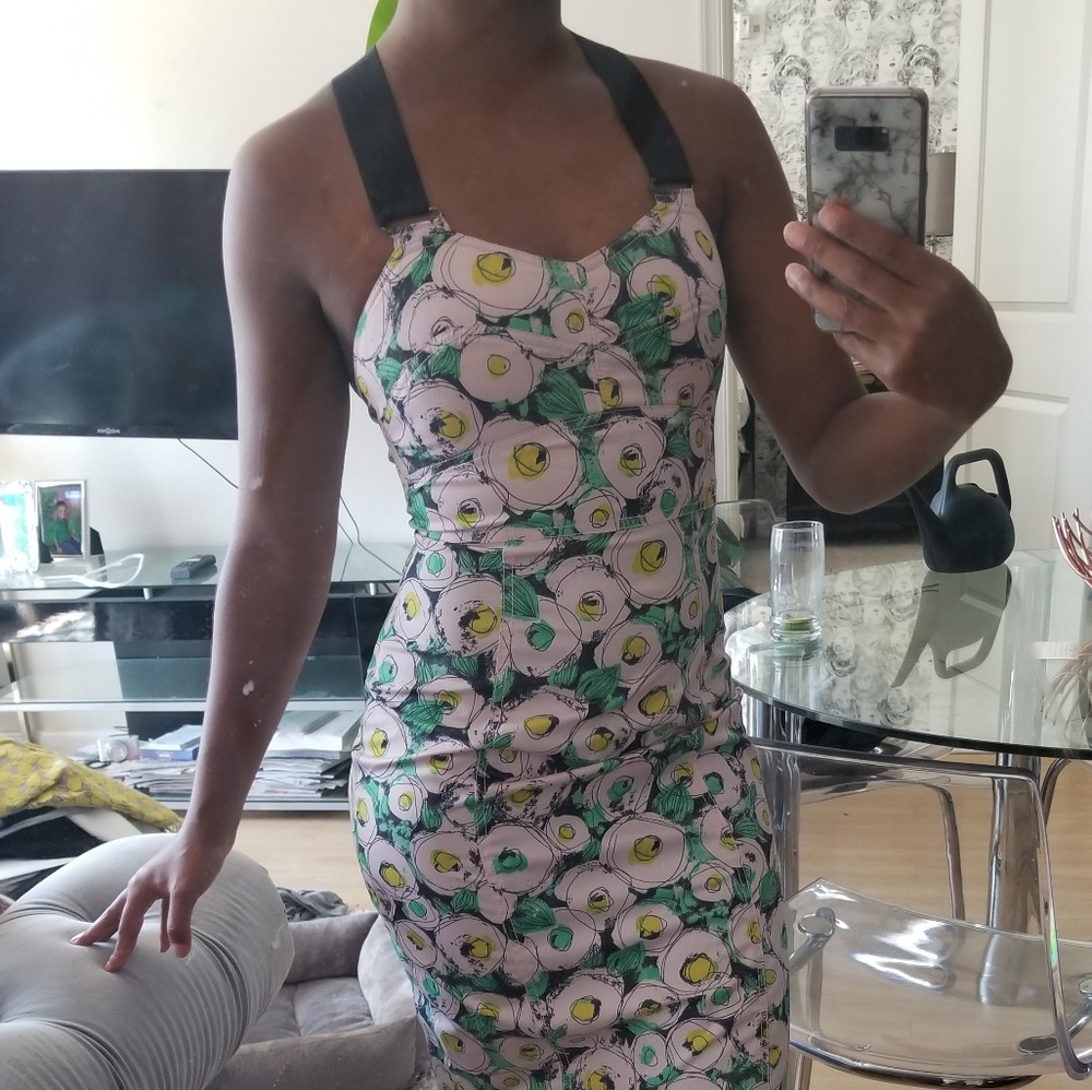 Rache Roy Bodycon floral dress